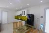 Lakeview and brandnew one bedroom apartment for rent in Au Co st, Tay Ho district.